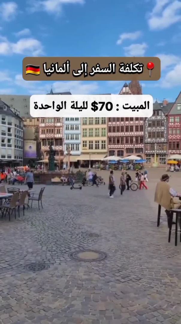 تكلفة السفر إلى ألمانيا ✈️ #سفر #سياحة #فيزا_شنغن #المانيا