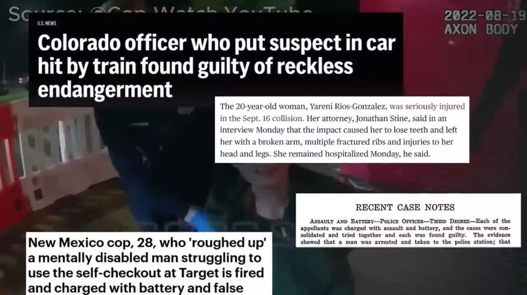 ⁣Idiot Cop That Got Instant Karma